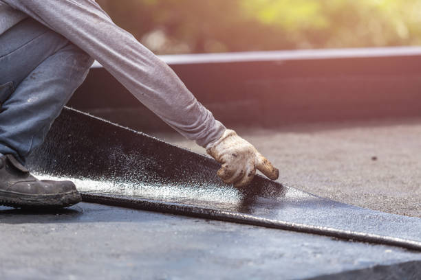 Professional Crawl Space Encapsulation technician working in Bancroft, MI